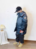 G.DUCKKIDS兒童羽絨服男童中長(cháng)款2025新款童裝洋氣漸變加厚男孩大童冬季外套 深灰漸變 150 cm 曬單實(shí)拍圖