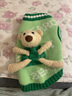 華元寵具（hoopet）狗狗衣服冬季保暖幼犬比熊小狗秋裝博美泰迪小型犬寵物毛衣冬天 【推薦】可愛小熊毛衣-綠 XS：胸圍29cm（建議1-3斤） 曬單實(shí)拍圖