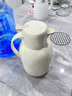 慕馨（moosen）保溫壺家用暖水壺熱水瓶大容量智能開(kāi)水瓶真空玻璃內膽 【真空玻璃內膽】奶油白2L 曬單實(shí)拍圖