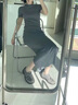 江南布衣（JNBY）秋冬新品針織衫T恤女正肩修身羊毛套頭優(yōu)雅5O7313340 072/中雜灰 S 曬單實(shí)拍圖