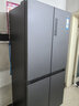 海爾冰箱460/500/503/510/517/512/516/539升十字四開(kāi)門(mén)法式多門(mén)薄零嵌一級能效風(fēng)冷無(wú)霜家用電冰箱 BCD-518WGHTD1BSYU1 曬單實(shí)拍圖