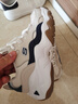 斯凱奇（Skechers）女鞋夏季2024新款網(wǎng)面透氣熊貓鞋輕便休閑鞋運動鞋厚底增高老爹鞋 褐色/海軍藍色-TNV 36.5 曬單實拍圖