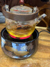 季慕家玻璃煮茶壺電陶爐套裝蒸煮一體大容量煮黑茶白茶專(zhuān)用燒水壺 煮茶壺+龍隱齋寶藍地云松電陶爐 1L以上 曬單實(shí)拍圖