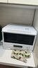 東芝（TOSHIBA）【國家補(bǔ)貼20%】小白椰微波爐烤箱一體機(jī)mini小型家用微烤一體機(jī)廚房家用白色20L ER-YR2210CNW 曬單實(shí)拍圖