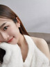 夢(mèng)黛麗品牌耳飾女【彎月造型設(shè)計(jì)】2025高級(jí)感珍珠耳環(huán)送女友送閨蜜 淡水珍珠耳夾金色 曬單實(shí)拍圖