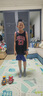 NIKE JORDAN 耐克AJ童裝男童23號籃球服背心2025夏季網(wǎng)眼透氣兒童衣服 正黑色 150 /72 【建議身高140-152cm】 曬單實(shí)拍圖