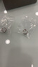 素覺小眾設計高級感925銀拉絲質感小耳圈耳扣耳飾耳環(huán)七夕生日禮物 一對銀色大號（內直徑9mm） 曬單實拍圖