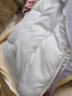 富安娜 舒暖 纤维被子秋冬 双人冬厚被 约6.3斤 203*229cm 白色 实拍图
