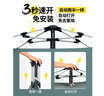 原始人帳篷戶(hù)外六角野營(yíng)加厚防雨露營(yíng)裝備全自動(dòng)野外便攜式帳篷 【充氣床墊套裝】超大號杏米白 曬單實(shí)拍圖