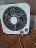 美的電風(fēng)扇臺式循環(huán)遙控電風(fēng)扇節能大風(fēng)量空調伴侶扇預約定時(shí)輕音3D送風(fēng)鴻運扇轉葉換氣扇  10吋 KYT25-22MW【不帶遙控】 曬單實(shí)拍圖