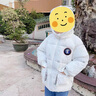 G.duck奧特曼羽絨服男童冬款加厚外套兒童帶帽子戴眼鏡女寶寶蜘蛛俠衣服 白色 男女同款 100 cm 曬單實(shí)拍圖
