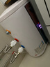 志高（CHIGO）熱水器電家用洗澡速熱小型扁桶雙膽電熱水器多重防電 溫度數(shù)顯+雙防電墻 40升(1人) 曬單實拍圖