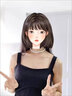 圣保美法式黑色無(wú)袖吊帶連衣裙女2024新款小個(gè)子海邊度假沙灘短裙子夏季 黑色【短款】 M碼 曬單實(shí)拍圖