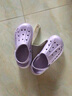回力包頭洞洞鞋女情侶居家戶(hù)外旅行兩穿沙灘鞋軟底舒適防滑涼拖鞋男 紫色 39 曬單實(shí)拍圖