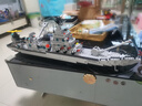 潮創(chuàng)客航母模型積木福建艦兼容樂高軍事航空母艦軍艦拼裝高難度巨大型 巨型航母驅(qū)逐艦【燈光版】近一米 曬單實(shí)拍圖
