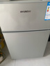 HYUNDAI（韓國現(xiàn)代） 小冰箱 冰箱小型雙開門 迷你雙門家用宿舍租房冷藏冷凍電冰箱節(jié)能省電 58L銀【店鋪銷冠+租房必備】 曬單實拍圖