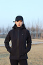 KOLON SPORT/可隆防水沖鋒衣 女子戶外防風(fēng)透濕撞色連帽3L夾克外套 LKJK5MNT06-BK 黑色 M 165/88A 曬單實拍圖