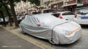登進(jìn)特斯拉Model3 長安逸動車衣全車罩防雨罩隔熱遮陽防塵 冬季防雪 曬單實拍圖