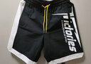 太平鳥(niǎo)男裝夏季運動(dòng)短褲男潮流五分褲B2GND2238 黑色1（直筒） XL 曬單實(shí)拍圖