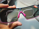 博鈮斯（POHINIX）自行車(chē)騎行眼鏡馬拉松越野跑跑步眼鏡運動(dòng)眼鏡防風(fēng)戶(hù)外太陽(yáng)鏡男女 PX024-08酒紅藏藍/紅色多層鍍膜 曬單實(shí)拍圖