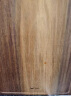 双枪（Suncha）抗菌防霉家用切菜板整木案板实木乌檀木砧板40*28*2.5 实拍图