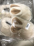 杜晨（DUCHEN）可愛(ài)兔子冬季棉拖鞋女款外穿室內居家用防滑加厚保暖包跟棉鞋女款 可愛(ài)小兔嘰【卡其】 38-39 【偏小一碼】 曬單實(shí)拍圖