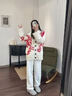內(nèi)泊【超舒服】羊毛拖鞋男士泰國乳膠家居防滑保暖棉拖鞋女款情侶冬季 云星灰-無跟 正碼 39-40 正碼 曬單實(shí)拍圖