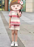 Radinka2025夏季上新女童短袖短褲運動(dòng)服中大童洋氣兒童韓版套裝TDF  W條紋套裝-粉 140 cm 曬單實(shí)拍圖