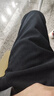 森馬（Semir）休閑褲男肌理感燈芯絨長褲冬拼接抽繩束腳褲錐形101724127111  曬單實(shí)拍圖