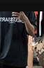 JEEP SPIRIT吉普短袖t恤男夏季重磅寬松大碼字母潮牌男裝上衣T恤印花半袖衣服 黑色 6XL 碼(235斤-250斤) 曬單實(shí)拍圖