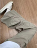 棠暖冰絲山本西裝褲女夏季薄款2025新款寬松棉麻休閑夏天防曬闊腿褲子 咸菜綠常規 S 80-95斤 曬單實(shí)拍圖