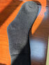 COFNI意大利卡芙尼羊毛襪男士加絨加厚保暖長(cháng)筒毛圈襪超厚巨厚中筒毛巾襪雪地襪冬款 巨厚款：3雙黑色【禮盒裝】 女款【34-40碼】 曬單實(shí)拍圖