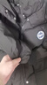 英氏（YEEHOO）男童羽絨服兒童中長(cháng)款加厚外套中大童裝保暖連帽工裝冬 黑色 130  曬單實(shí)拍圖