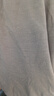金利來桑蠶絲秋衣秋褲男套裝秋季上新輕暖保暖內(nèi)衣男套裝打底保暖套裝 含真絲圓領(lǐng)-炭灰 XL/175 曬單實拍圖