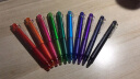 百乐（PILOT）按动可擦笔 子弹头中性笔 学习绘画彩色水笔 LFBK-23EF 0.5mm蓝色12支装 实拍图