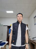 吉普（JEEP）馬甲男士戶(hù)外休閑春秋季攝影釣魚(yú)背心立領(lǐng)速干馬夾坎肩外套加絨 黑色 M 曬單實(shí)拍圖