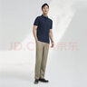 雅戈?duì)?POLO男士 2024夏季青年男士商務(wù)休閑短袖POLO衫 藏青 XL 曬單實(shí)拍圖