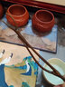 一紀(jì)（KAZUNORI）手工竹制銅鐵壺叉錫復(fù)古壺蓋夾子防燙起壺蓋工具功夫茶道茶配件 樹枝銅壺叉 曬單實(shí)拍圖