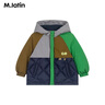 M.Latin/馬拉丁童裝兒童羽絨服24冬新款男女小童羽絨服 藏青 100cm 曬單實(shí)拍圖