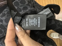 蔻馳（COACH）奧萊女士披風(fēng)寬松舒適百搭保暖外套 混合黑色 XS /S 曬單實(shí)拍圖
