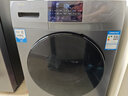 海爾（Haier）【25年新品】10KG全自動(dòng)滾筒家用洗衣機(jī) 洗烘一體 一級(jí)變頻 超薄平嵌 慕斯沖浪洗XQG100-H27E 曬單實(shí)拍圖