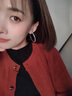 在野鋯石圈圈耳環(huán)女2025年新款潮冷淡風(fēng)耳釘輕奢高級感夸張大耳圈耳飾 輕奢鋯石大耳圈925銀針 曬單實(shí)拍圖