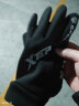 特步（XTEP）手套冬季骑行保暖防风电动摩托车跑步户外滑雪男女自行车加绒触屏 实拍图