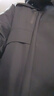 特步門店同款中長(zhǎng)羽絨服男冬季鵝絨加厚保暖連帽運(yùn)動(dòng)外套976429640184 正黑色 L 曬單實(shí)拍圖
