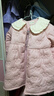 戴維貝拉兒童棉服冬裝女童寶寶防水甜美夾棉洋氣棉衣外套 曬單實(shí)拍圖