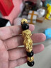 Vana貔貅手鏈男士銀瑪瑙手串男女款招財七夕情人節禮物送男朋友老公 招財貔貅銀手鏈【配精美禮盒】 曬單實(shí)拍圖