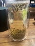 VINOS高檔雙層玻璃杯套裝家用耐熱玻璃水杯耐高溫泡茶杯龍井綠茶杯水具 【透明*6只】250ML+杯架 曬單實(shí)拍圖