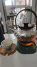 雅集茶具玻璃壺蒸煮二用宋執(zhí)提梁壺800ml加厚耐熱提梁壺辦公家用茶壺 曬單實(shí)拍圖