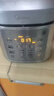 美的（Midea）電壓力鍋高壓鍋家用2.5L-5升家用易清潔內膽高壓快煮預約電高壓鍋 EYL6040【 智能交互云食譜】 6L 曬單實(shí)拍圖