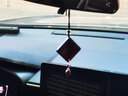 梵心紫檀木平安牌汽車(chē)掛件車(chē)內吊飾男女高檔簡(jiǎn)約車(chē)載后視鏡復古掛飾品 紫檀木平安牌【生肖鼠】 曬單實(shí)拍圖